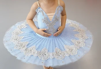 Profesionální Baletní Tutu Šaty Pro Dívky Děti Děti Zdobený Labutí Jezero Baletka Tutu Kostýmy Tutu Balet Dámské Taneční Oblečení