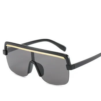 Luxusní Přes Velikost Ženy Módní sluneční Brýle Značky Design Retro Sluneční Brýle Muži antireflexní Gradient Brýle Objektiv UV400
