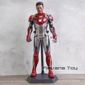 Bláznivé Hračky Iron Man MARK XLVII MK47 JEDEN:6 PVC Aciton Obrázek Model Tony Stark Sběratelská Figurka Hračka
