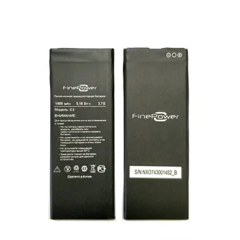 Nové FinePower C3 1400mAh Baterie pro FinePower C3 telefon Skladem