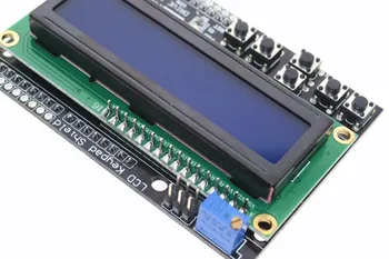 10KS LCD Klávesnice Štít LCD1602 LCD 1602 Modul Displej Pro ATMEGA328 Arduino ATMEGA2560 raspberry pi UNO modrá obrazovka