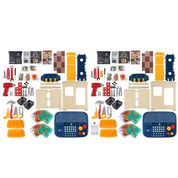 246/386 Ks Děti Toolbox Kit Vzdělávací Hračky Simulace Opravu Nástroje, Hračky, Hry Učení Puzzle, Hračky Překvapení Dárky Pro Dítě