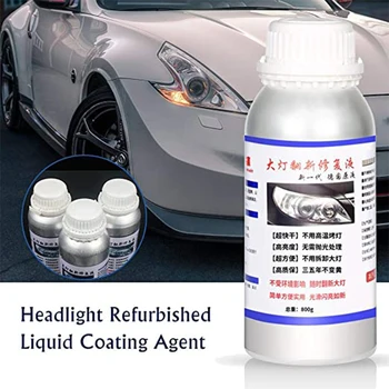 Auto Světlomet Repair Liquid Lens Restoration Montáž Světlometů, Leštění Mytí Auta Cleaner Auto Opravy Zrekonstruován Tekutiny