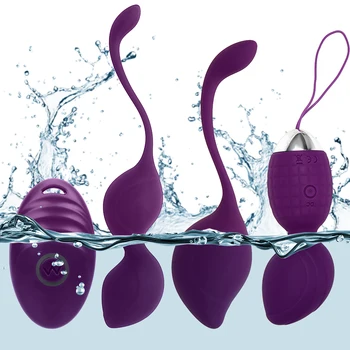 VATINE 10 rychlost Bezdrátové Dálkové Kegel Ball Vibrátor Klitoris Stimulace Sexuální Hračky pro Ženy Vaginální Masáž