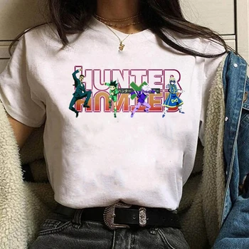 Anime Hunter X Hunter T-shirt Letní Topy Grafické Tees Harajuku T-košile, Ženy Oblečení