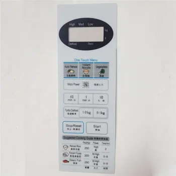Membrána Panel Přepínač Membrána Panel Dotykové Tlačítko pro NN-S235WF NN-S235MF Mikrovlnnou Troubu, Příslušenství