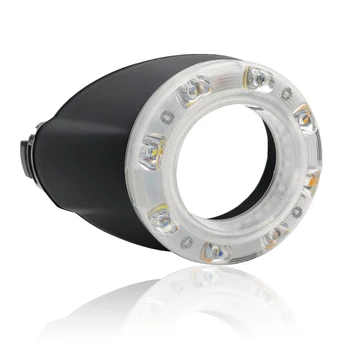 Pro Ford Focus 3 MK3 2012~Denní Světlo pro Zaostření DRL LED Mlhové Svítilny Kryt S Žluté Soustružení Signál Funkce