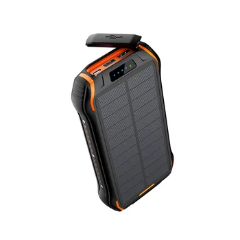 26800mAh Solární Power Bank Přenosná Bezdrátová Nabíječka Externí Baterie s Baterkou Powerbank pro Xiaomi iPhone 11 X Poverbank