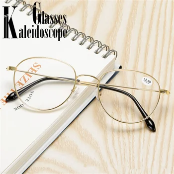Módní Oválné Brýle Na Čtení Ženy Muži Vysoce Kvalitní Dalekozrakosti Brýle Unisex Dioptrické Brýle+1.0 +1.5 +2.0 +2.5