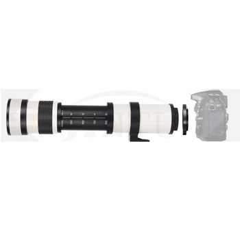 JINTU 420-800mm F/8.3 Teleobjektiv Objektiv pro Fuji Fujifilm X Mount X-T10, X-T1IR X-T1 X-T20 X H1 X-M1 X-Pro1 X-Pro2 X-E2 X-E3 Fotoaparát