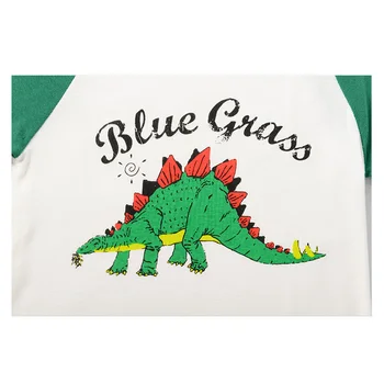 100 Bavlna Chlapci Pyžama dětská Dragon oblečení na Spaní Dinosaurus Pyžama Pyžama pro Děti 2-8 let Vetement Enfant Fille noční Prádlo PYŽAMA
