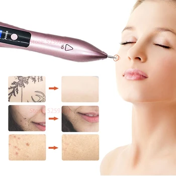 Horké 9 Úroveň Laserové Plazma Pen Kit LCD Laser Krtek Odstranění Tetování Stroj, Péče o Obličej Kůže Tag Odstranění Piha, Bradavice Dark Spot Remover