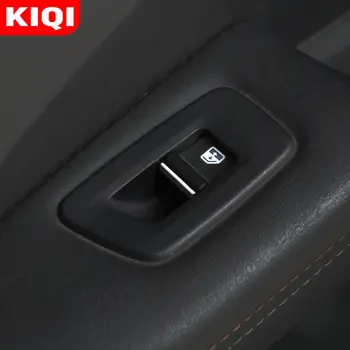 KIQI 7Pcs/Set ABS Chrome Auto Spínače Okna Dveří, Výtahy Tlačítko Kryt Střihu pro Jeep Renegade 2016 2017 2018 2019 2020 Příslušenství