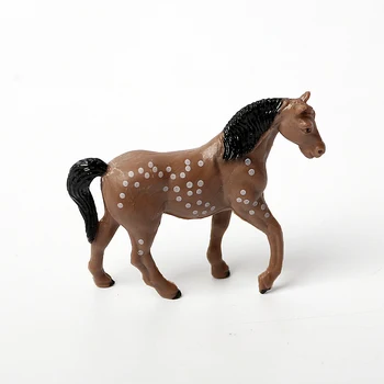 8ks Různé Koně v Různých Pózách a Barvy Hračky Postavy,Detailní Textury Hříbě Zvířat Sběratelskou Hříbě Figurky Set