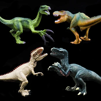 Mini Jurassic Svět Dinosaurů Model Plast Therizinosaurus Tyrannosaurus Rex v Jurském Parku hračky pro děti