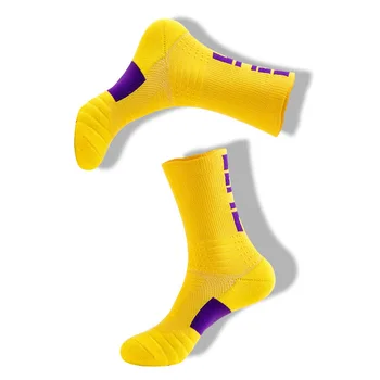 Nové Příjezdu 1Pairs Cyklistické Sportovní Ponožky Pro Muže Set Kvalitní Bavlny Fotbal Basketbal Ponožky