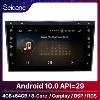 Seicane Android 10.0 2GB+32GB DSP IPS CarPlay Auto Rádio Multimidia Video Přehrávač GPS Pro 2006 2007 2008 2009 2010 2011 OPEL Corsa