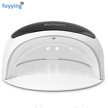 Foyying 52W UV LED Lampa Nail Dryer Fototerapie Nehet Nehet Gel na nehty CuringProfessional Smart Manikúra Pedikúra Stroj