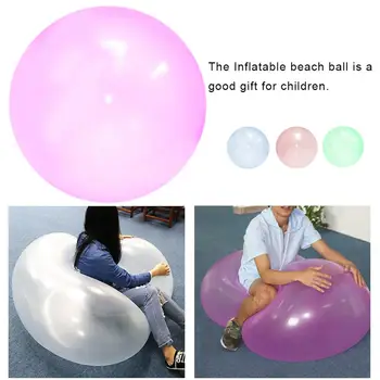 Nové příliš velký Nafukovací Balón, Míč, Soft TPR Bublina Míč Venkovní Vodní Park Rodič-dítě Interaktivní Hračky Balón