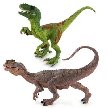 Simulace Zvíře Dinosaurus Obrázek Panenky Děti Hračky Velociraptor Dvakrát Korunovaný Drak Modelu Učení Hračky Překvapení Dárek