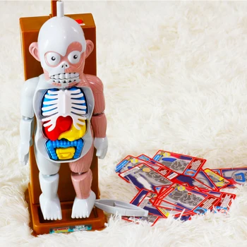 Složité Spoof dětské Vzdělávací Horor Manekýn Montované Hračky Lebky Orgánů Shromáždění Kreativní Hračka