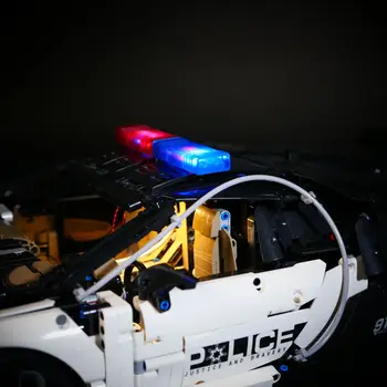 Led Light Kit pro Série Technic 42083 Chiron Policejní Auto, Hračky, Stavební Bloky, Lehké Nastavení (pouze Světlo Kit v Ceně)