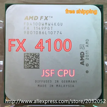 AMD FX 4100 AM3+ 3,6 GHz 8MB CPU procesor FX serial doprava zdarma scrattered kusy FX-4100 FX4100 (FX serial cpu)