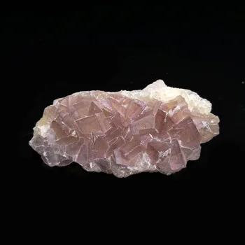 124g Přírodní Kámen Fialový Fluorit, Křemen Minerální Krystal, Vzorek Z Yaogangxian Provincii Hunan Čína A4-1