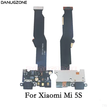 USB Nabíjecí konektor Zásuvka Konektor Nabíjení Dock Port Flex Kabel S Mikrofonem Pro Xiaomi Mi 5, 5S Plus Mi 5 5S Plus