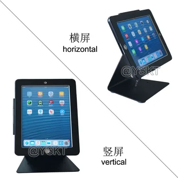 Pro 10.2 iPad zabezpečení stolního stojanu podpora zámku krytu stůl zobrazení bezpečná montáž držák pro mini air 9.7/ 10.5 palce pro