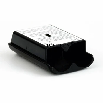 IVYUEEN 100 ks Černá, Bílá Baterie Kryt Shell pro Xbox 360 Bezdrátový Ovladač, AA Baterie Zpět Pouzdro Náhradní Shell Mod