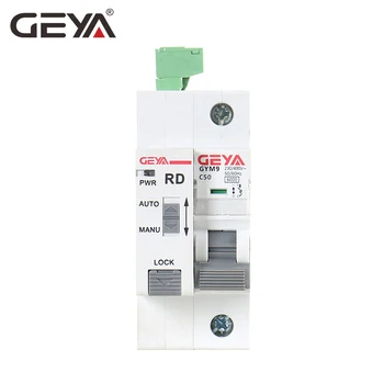 GEYA Din Lištu GYM9 1P JISTIČŮ s Autoreclose Zařízení Automatický Reset Jistič Smart Home MCB Automatický Recloser