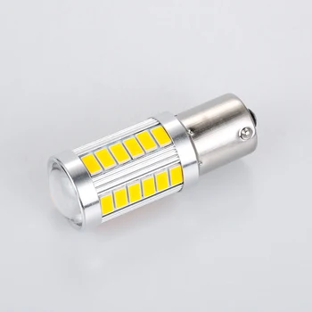 10ks BAU15S PY21W LED Žárovky Reverzní Světla brzdové světlo Auto LED směrová Světla Bílá Červená Žlutá