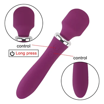 OLO Kouzelná Hůlka AV Vibrátor G Spot vibrační Dildo Duální Motory Vibrátory Klitoris Stimulátor Vaginální Masáž Sex Hračky pro Ženy