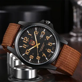 2020 Hodinky Pár Módní Nylon popruh Analogové Quartz Kolo Náramkové pánské hodinky top luxusní značky Relogio Masculino De Luxo