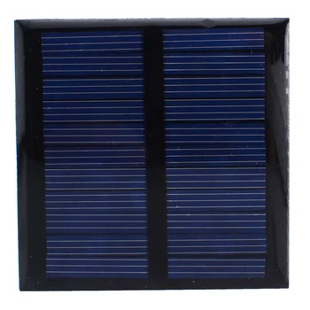 20ks/mnoho Solární Panely 5.5 v 90mA 0,6 W Mini Solární článek 6.5x6.5 Baterie pro Mobilní Telefon Nabíječky Malé elektrické Spotřebiče -10001024