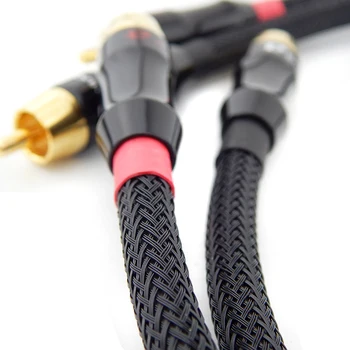 Hi-fi kabelem rca plug kabel Audio kabel hi-fi zesilovač kabel doprava zdarma