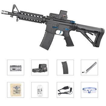 Airsoft vzduchové pistole kov, Plast M416 Vodní Pistole, Puška, CS, střílečky Hry Elektrická Zbraň Venkovní Zábava M4A1 Vodní Pistole Pro Děti Dárek