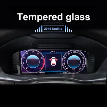 Pro Škoda kodiaq Karoq Vynikající 2017 2018 2019 Auto Navigátor, Palubní deska TPU Ochranný Film Screen Protector kryt přístrojová deska