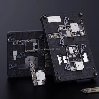 Qianli RD-02 Univerzální 6 V 1 Telefonu, základní Desky, Držák Uchycení Pro iPhone X XS 11 Pro Max Logiky Deska IC Čipu BGA Opravy Nástroj