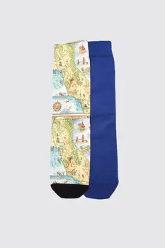 Trendyol 2, půjde Vzorované Pletení Ponožek TWOAW21CO0149