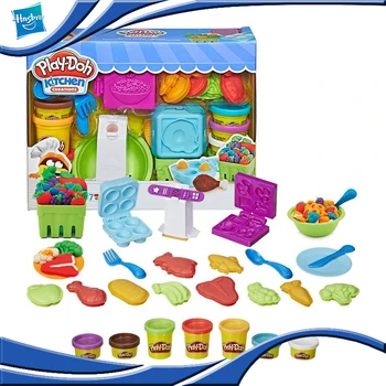 Hasbro Playdoh Kreativní Kuchyně Série Clay Supermarket Nakupování Děti Hrát Těsto Plastelíny DIY Vzdělávací Modely, Nástroje, Hračky