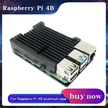 Raspberry Pi Hliníkové Pouzdro Pasivní Chlazení Allory pro Raspberry Pi 4 Metal Box pouzdro pro Raspberry Pi 4