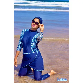 LaFata Oficiální Obchod Muslimské Plavky Koupacím Úboru Islámu Plavky Bikiny Plavky Skromný Plavky Plus Velikost