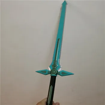 1:1 Sword Art Online SAO Tmavě Odrážecí Kirito Kirigaya Meč Kirigaya Kazuto Cosplay Prop Yuuki Asuna 80CM Cosplay PU Hračka Meč