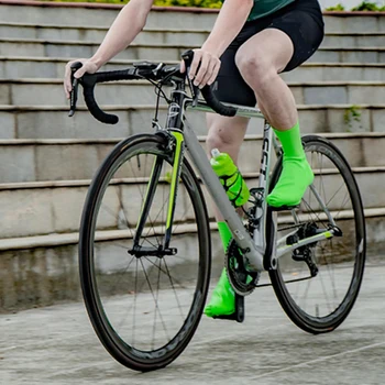 Nový 1 Pár Vodotěsné Teplé Silikonové Cyklistika Zámek Boty Pokrývá Sport Mans MTB Cyklistické Boty Kryty Kol Návleky Protector