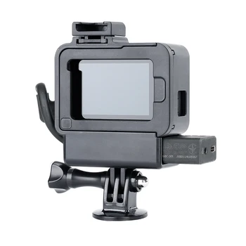 Ulanzi V2 Ochranné Pouzdro Originální Mikrofon Adaptér pro Gopro Vlogging Klec pro Gopro Hero 7 6 5 s Rozšířit Port