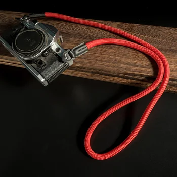 Nová Horolezecká Nylon Lano Fotoaparát Ramenní Popruh na Krk Pás pro Leica, Canon, Nikon, Olympus, Pentax, Sony Fujifilm