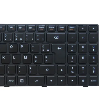 GZEELE Nový francouzský laptop klávesnice pro Lenovo ideapad/TIANYI 100-15 100-15IBY 300-15 B50-10 FR jazyk rozložení klávesnice černé