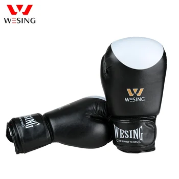 Wesing 8 Kusů Sada Bojových Umění Výbavu Boxerské Rukavice, Helmy, Chrániče Wushu Sanda Chrániče Soutěž Zařízení